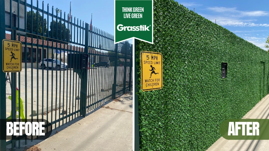 Why Choose a Synthetic Grass Fence for Your Property?